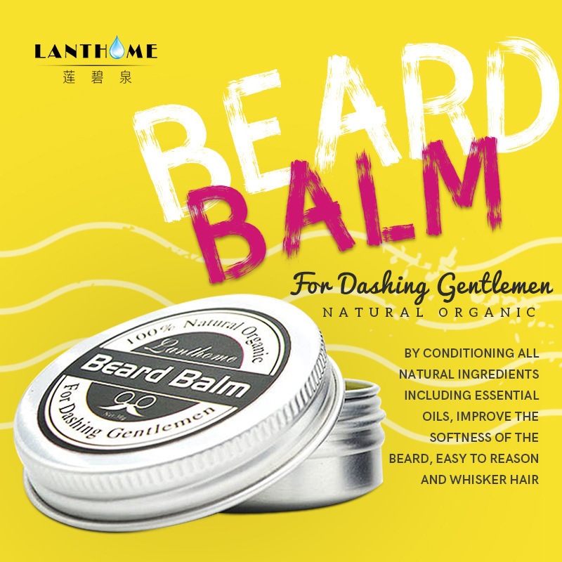 Beard Oil - Natural Beard Balm Wax Beard Growth