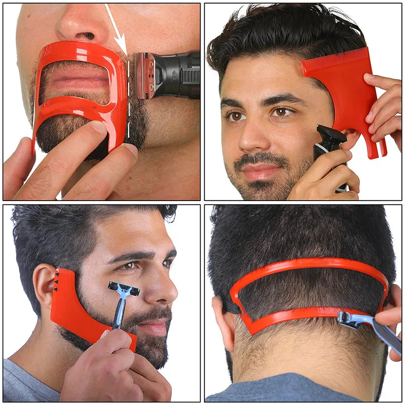 2/4Pcs Men's Beard Combs Hair  - đánh giá và giá Beard Trimmer