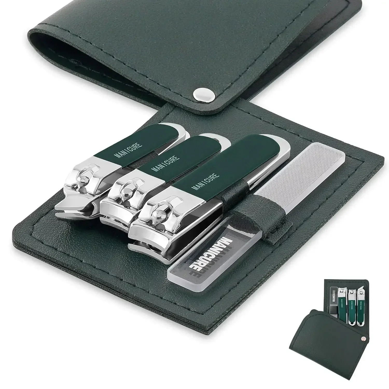 4 Pcs Men/Women Nail Clippers  - đánh giá và giá Mens Grooming Travel Kit
