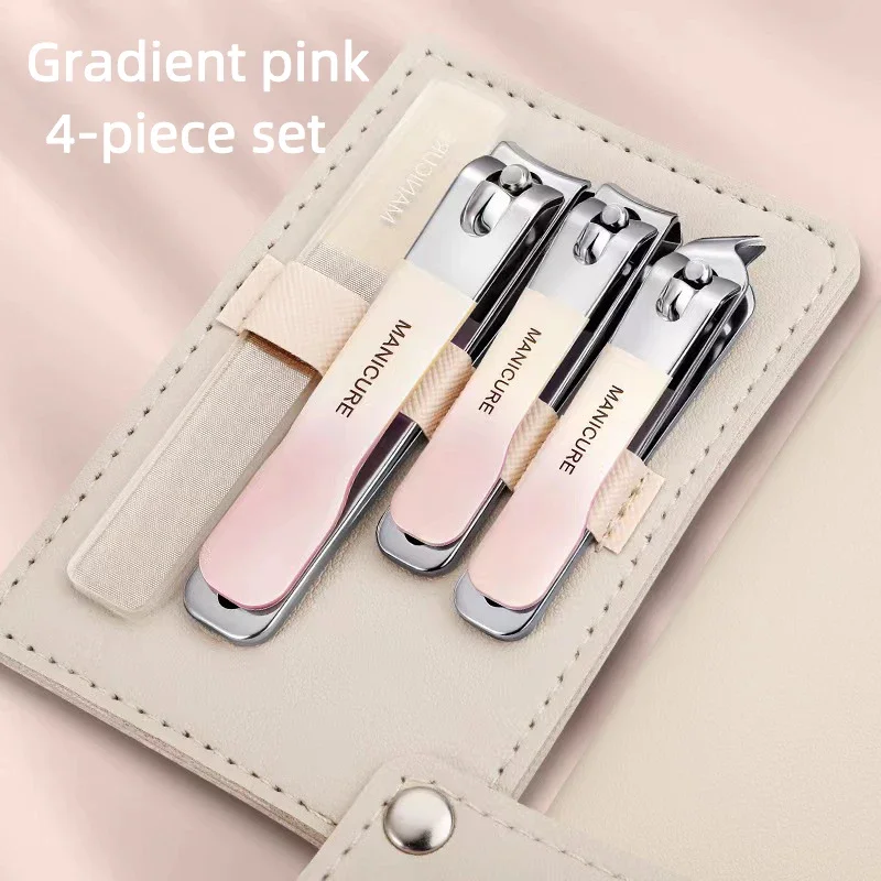 4 Pcs Steel Nail Clipper Manic - đánh giá và giá Mens Grooming Travel Kit