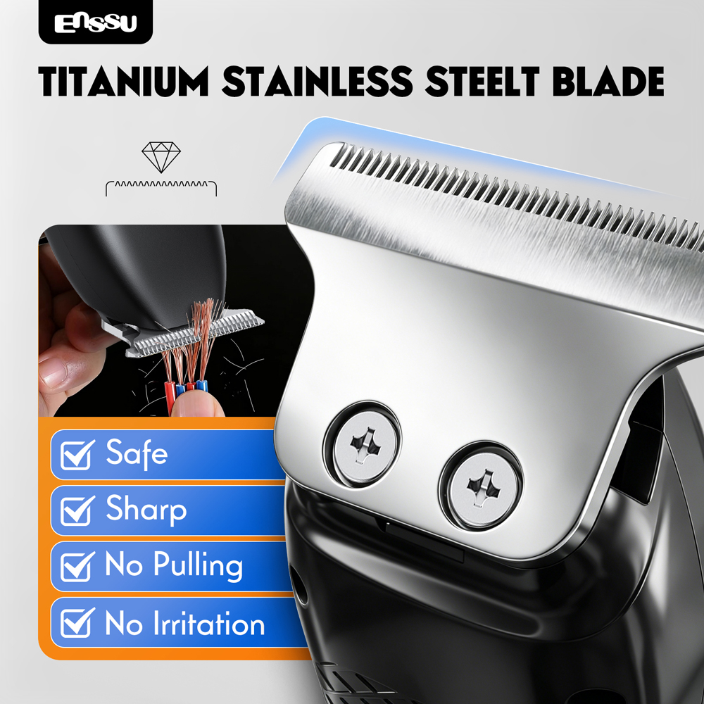 ENSSU Professional T‑Blade Hai - đánh giá và giá Beard Trimmer