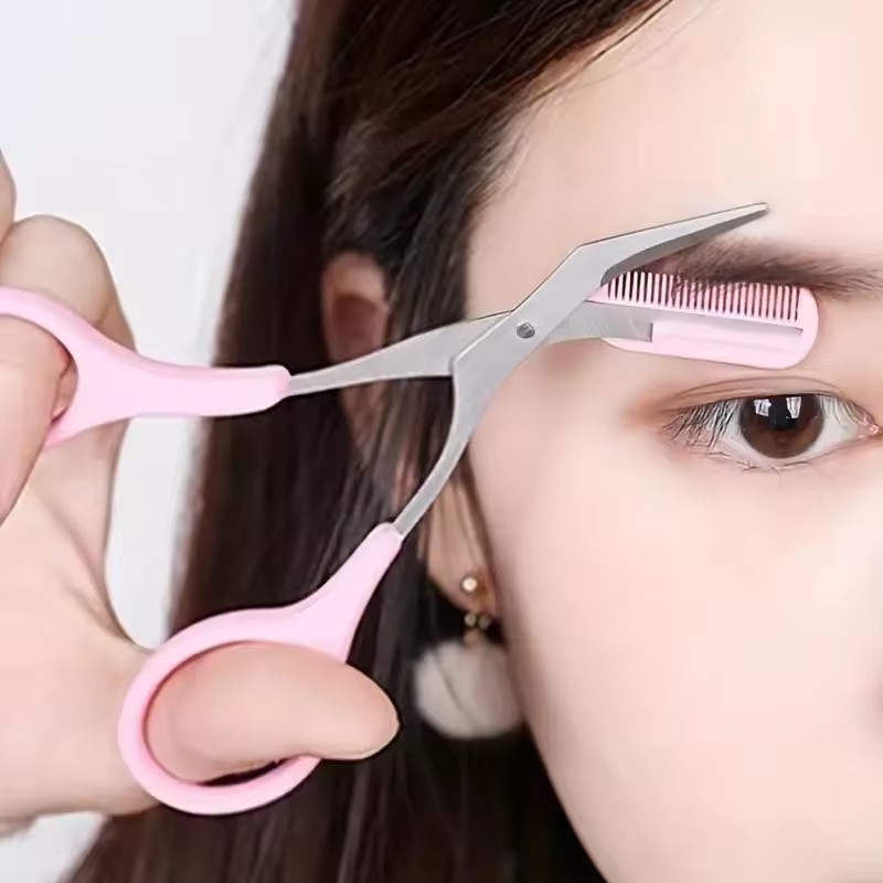 Safe Eyebrow Scissors with Com - đánh giá và giá Electric Razor