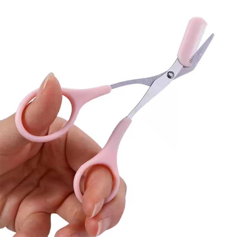 Safe Eyebrow Scissors with Com - đánh giá và giá Electric Razor