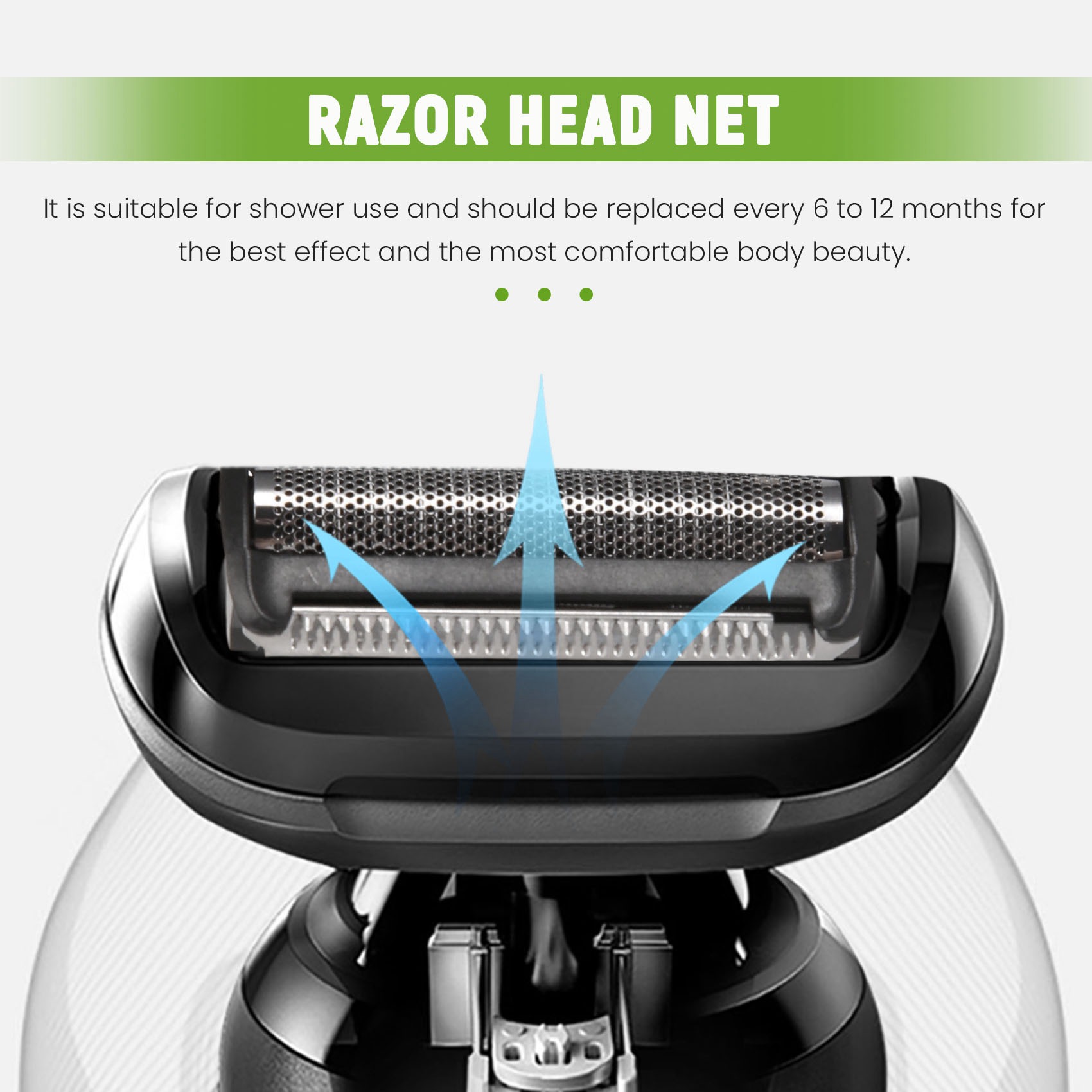 5 Pack Trimmer Shaver Head Foi - đánh giá và giá Body Trimmer