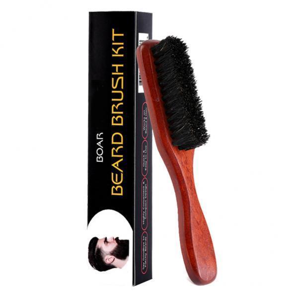 Soft Wooden Beard Brush Men Gr - đánh giá và giá Mens Grooming Travel Kit