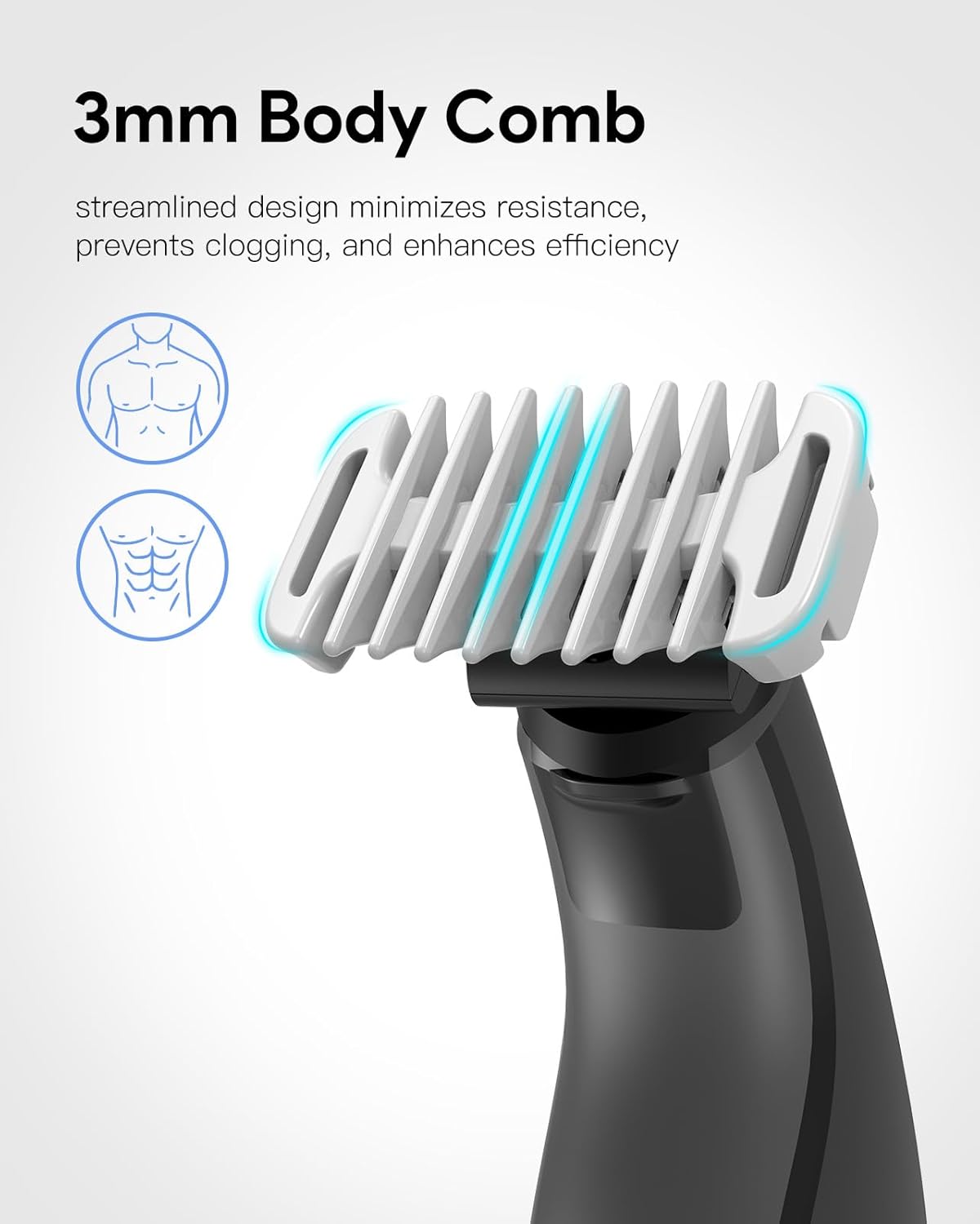 New Skin Protector & Body Comb - đánh giá và giá Electric Razor