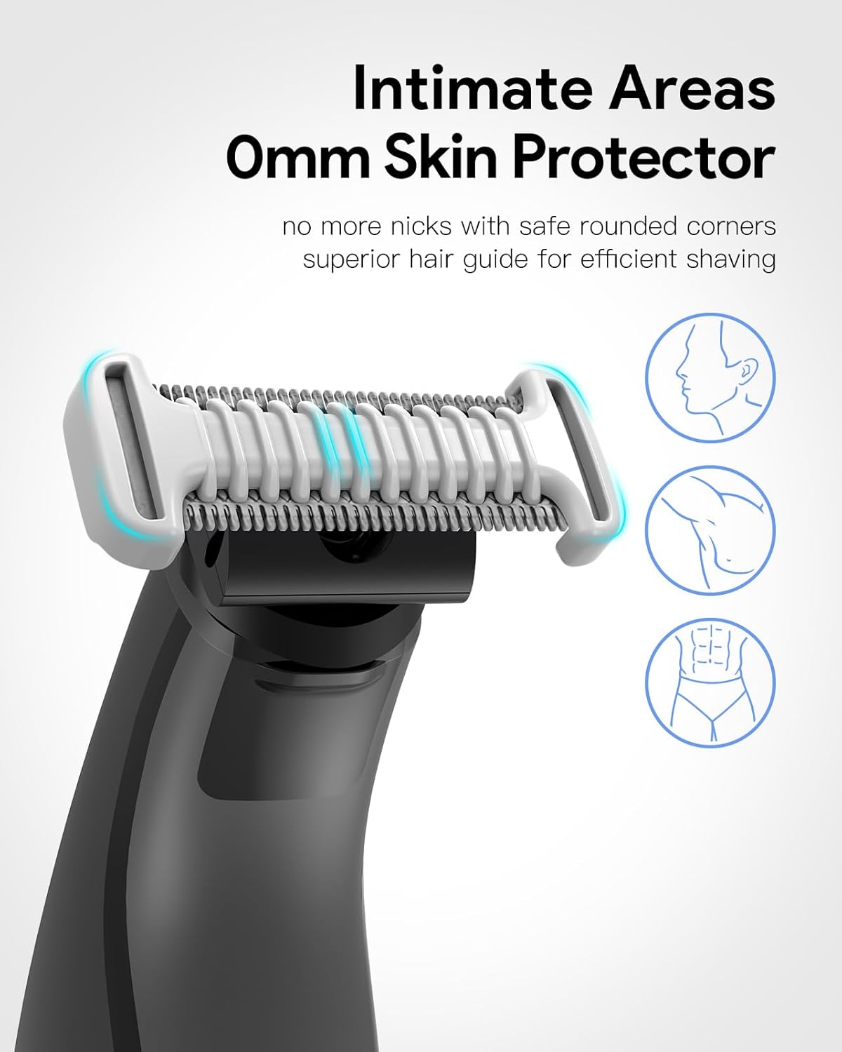 New Skin Protector & Body Comb - đánh giá và giá Electric Razor