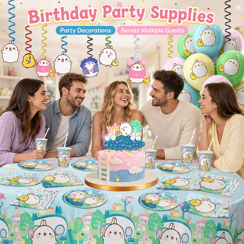 Molang Cartoon Themed Party Su - đánh giá và giá Grooming Kit