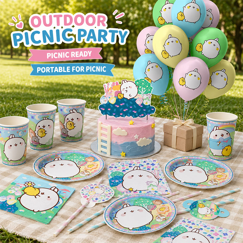 Molang Cartoon Themed Party Su - đánh giá và giá Grooming Kit