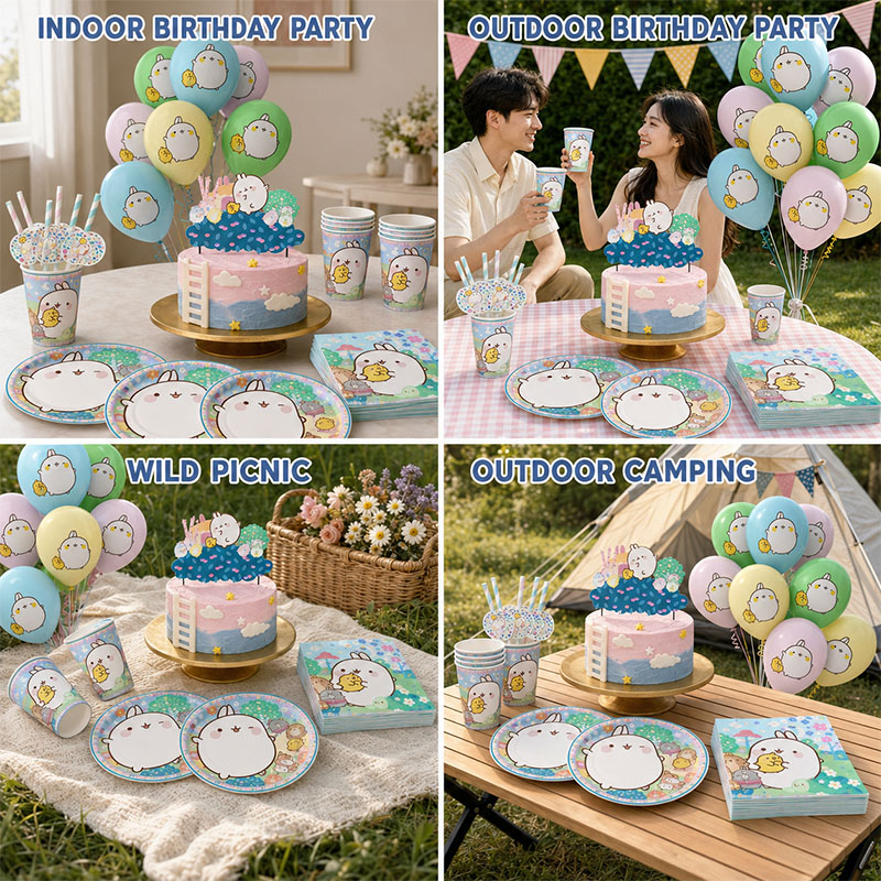 Molang Cartoon Themed Party Su - đánh giá và giá Grooming Kit