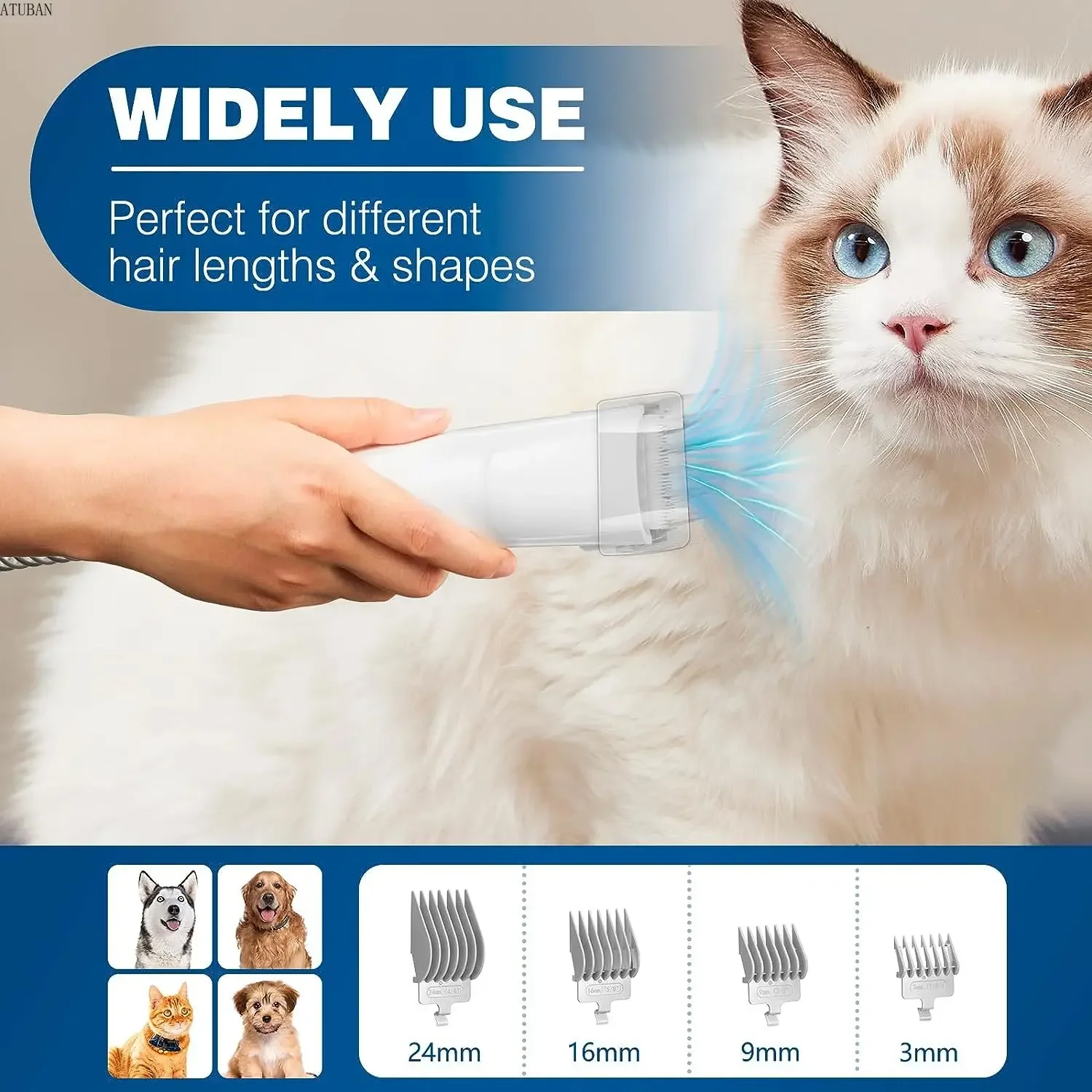 STLFLuxury Dog Grooming Kit wi - đánh giá và giá Grooming Kit