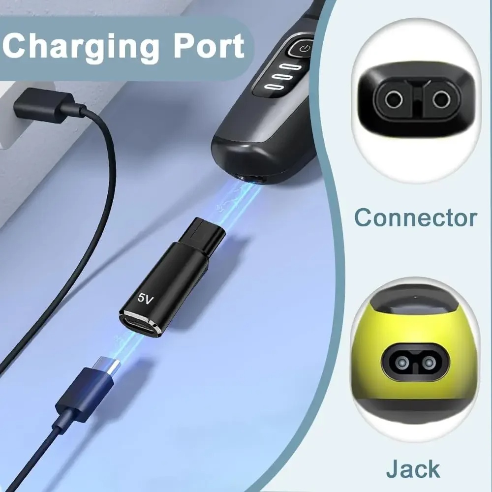 5V Shaver Charger USB Adapter  - đánh giá và giá Beard Trimmer