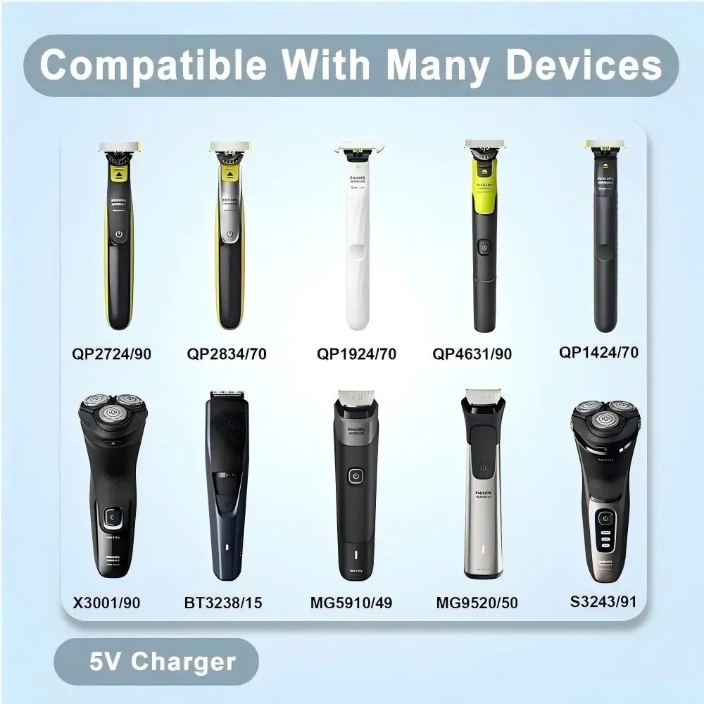5V Shaver Charger USB Adapter  - đánh giá và giá Beard Trimmer