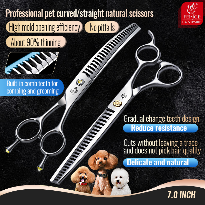 Fenice 7 inch VG10 Professiona - đánh giá và giá Grooming Scissors
