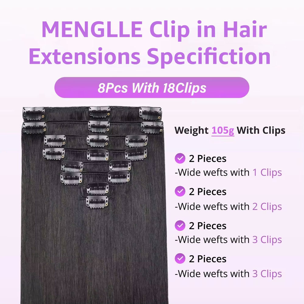 Clip in Hair Extensions Real H - đánh giá và giá Hair Clipper