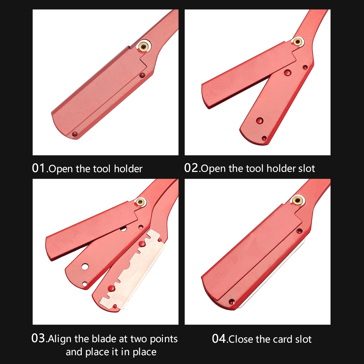 Salon barber razor manual colo - đánh giá và giá Aftershave