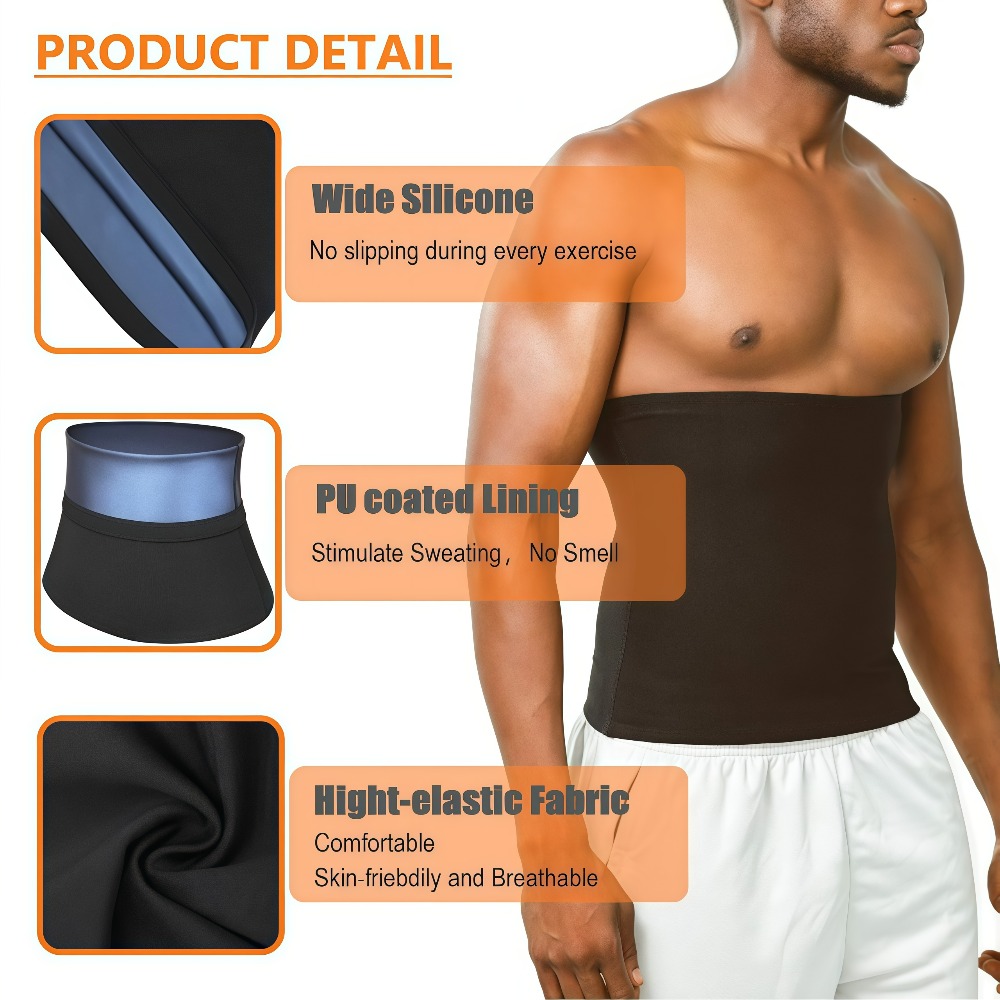 1Pcs Waist Cincher Sauna Sweat - đánh giá và giá Body Trimmer