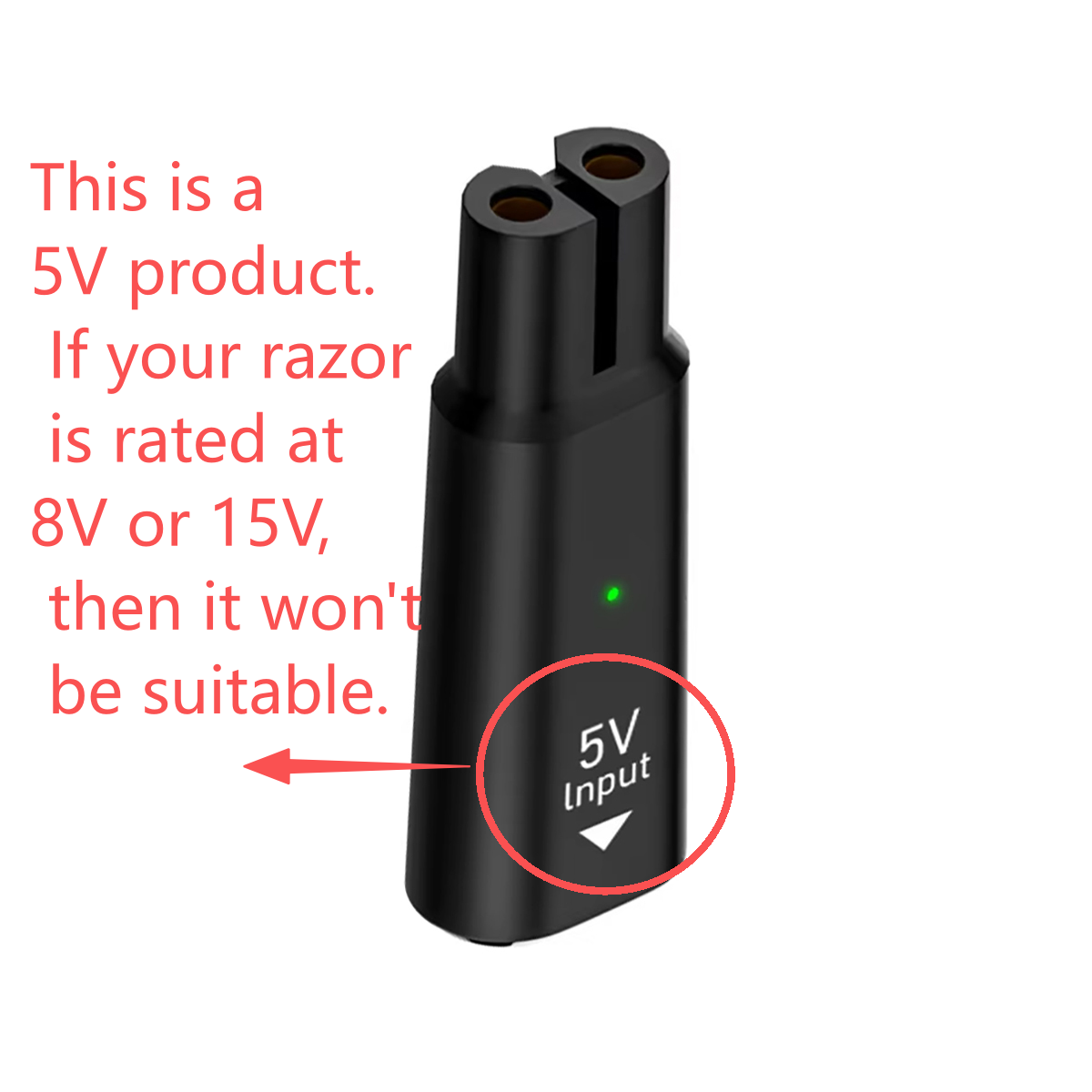 5V 15V USB Type C Charging Ada - đánh giá và giá Electric Shaver Rotary
