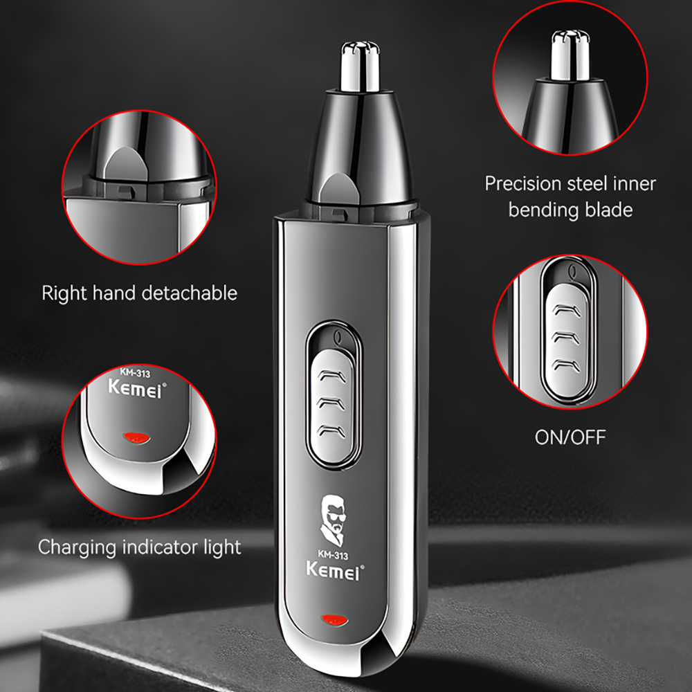 Kemei Multifunction Ear and No - đánh giá và giá Body Trimmer