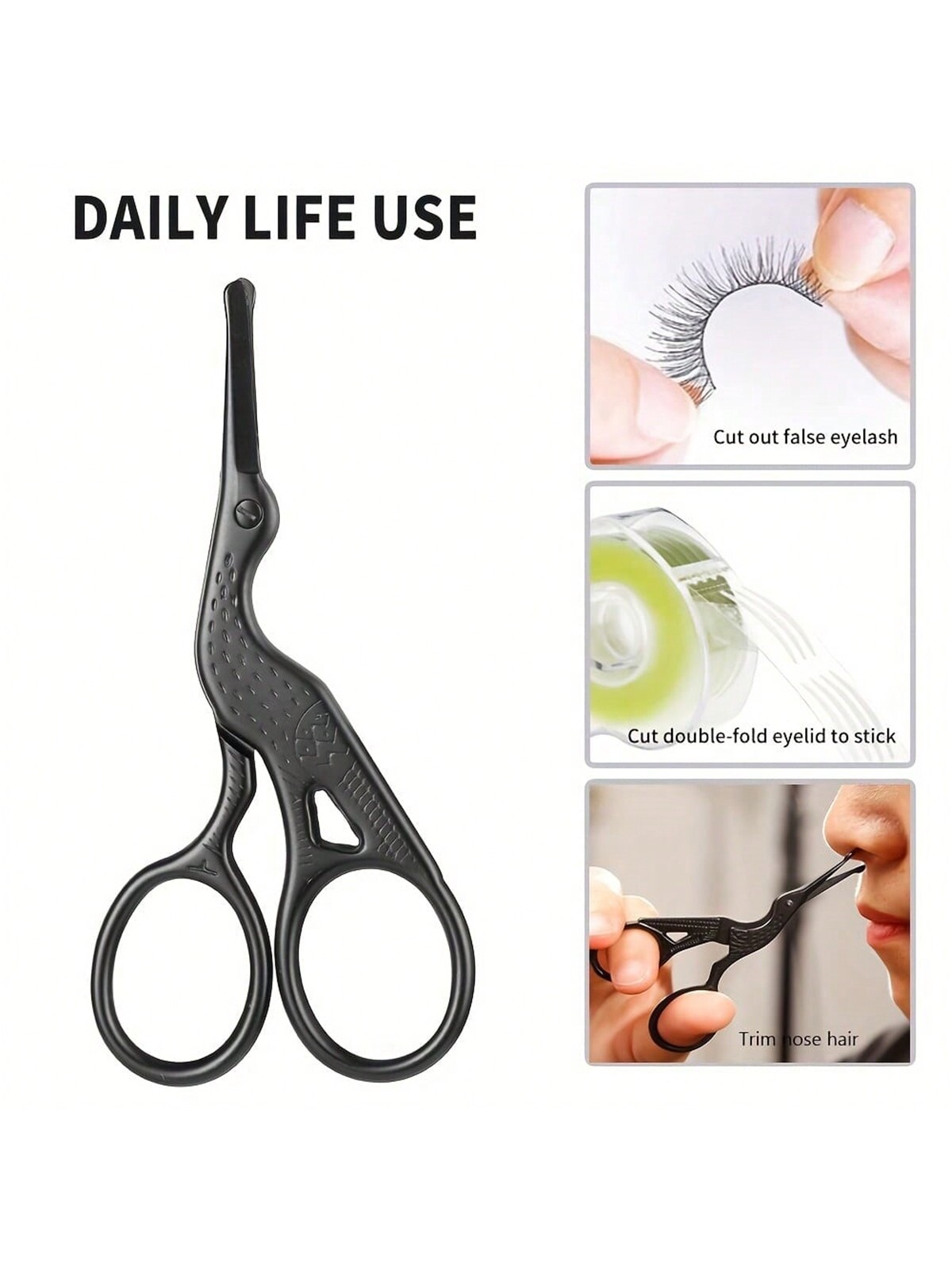 Nose Hair Scissors, Stainless  - đánh giá và giá Grooming Scissors
