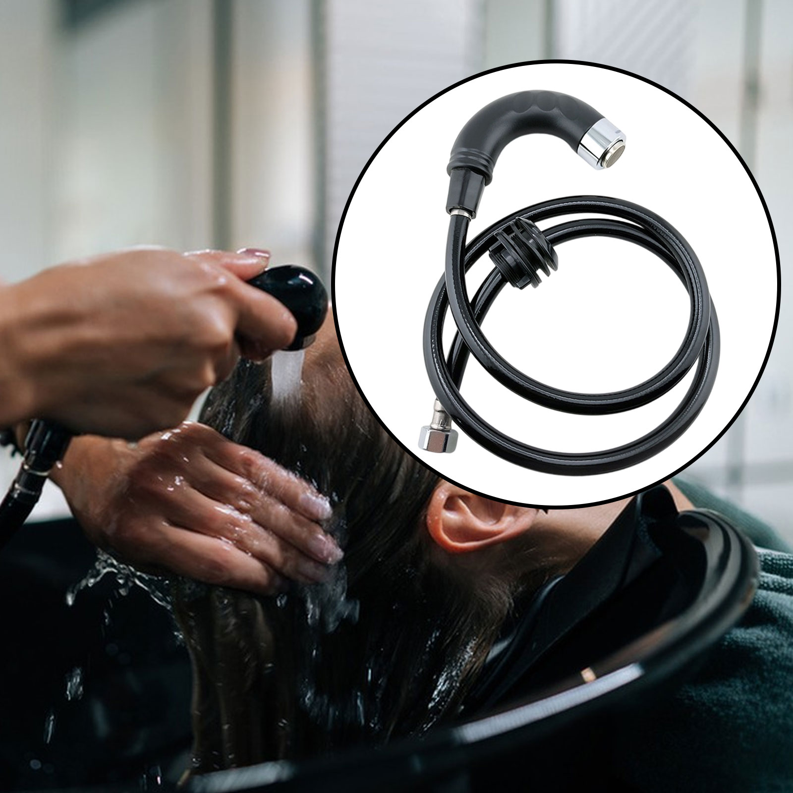 Shampoo Bowl Faucet Set with H - đánh giá và giá Grooming Kit
